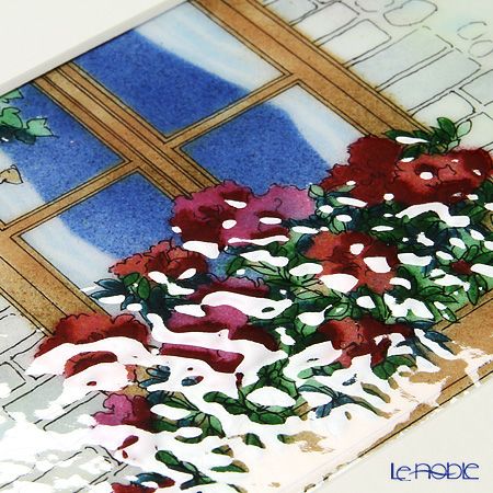 京七宝額（アートSHIPPO） 窓辺 額ホワイト 23.5×28.5cm