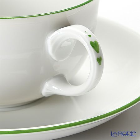 アウガルテン（AUGARTEN） ウィンナーフラワー（5089F） 洋ラン ティーカップ＆ソーサー（S） 200ml（001）