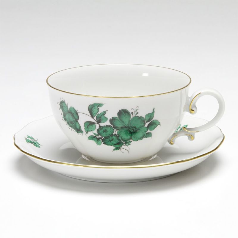 アウガルテン（AUGARTEN） マリアテレジア（5098F） スミレ ティーカップ＆ソーサー 250ml（062）