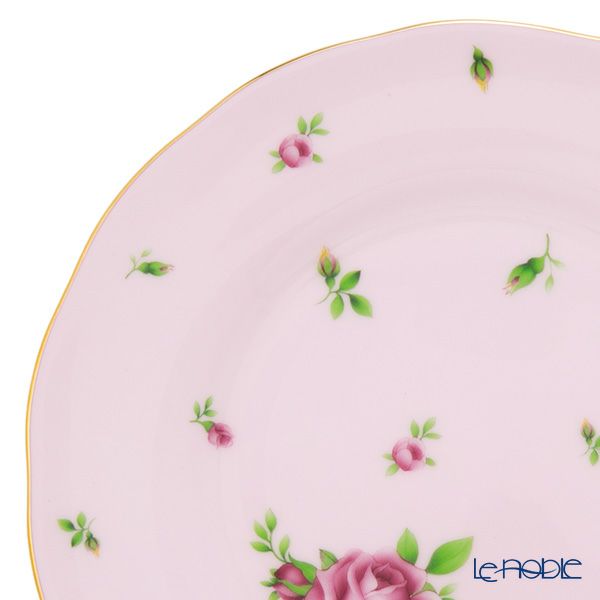 ロイヤル・アルバート ニューカントリーローズ（ピンク） ヴィンテージ プレート 20cm