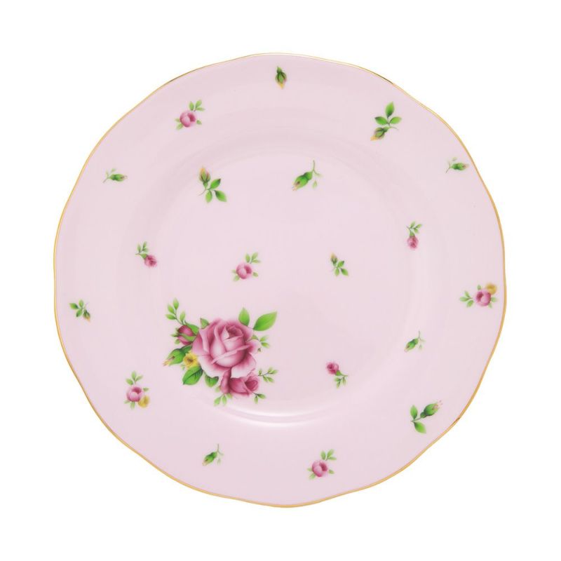 ロイヤル・アルバート ニューカントリーローズ（ピンク） ヴィンテージ プレート 20cm