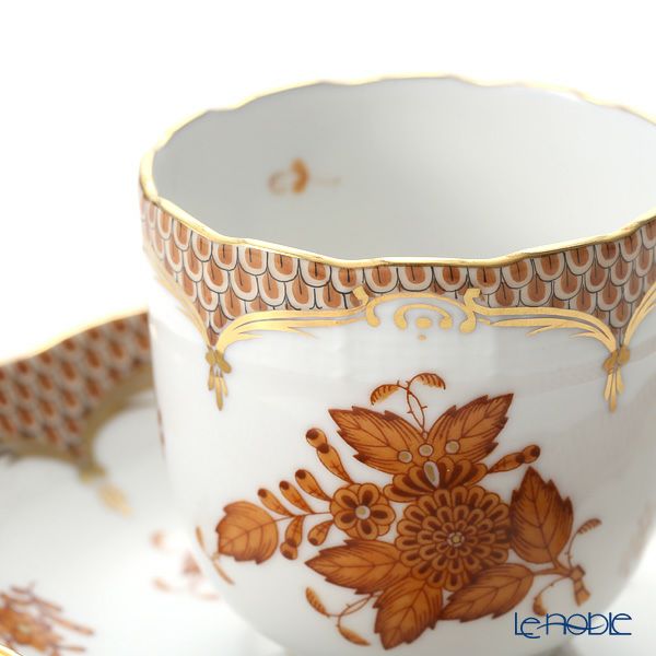 ヘレンド アポニーマロン マロンスケール 00707-0-00 モカカップ＆ソーサー 150ml