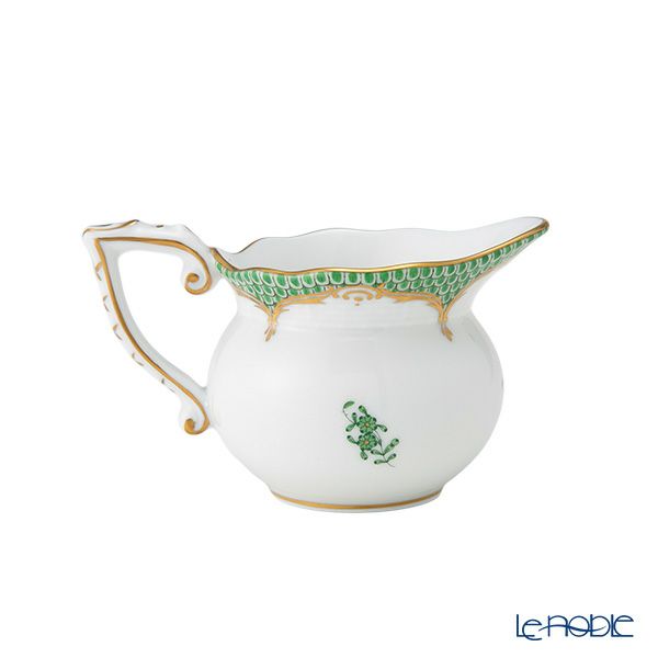 ヘレンド アポニーグリーン グリーンスケール AV-EV ティーセット