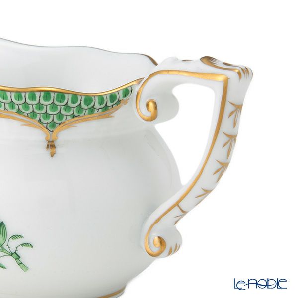 ヘレンド アポニーグリーン グリーンスケール AV-EV ティーセット