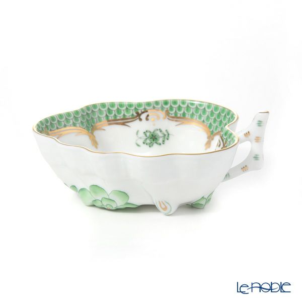 ヘレンド アポニーグリーン グリーンスケール 00492-0-00 オープンシュガー 10.5cm