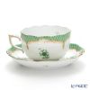 ヘレンド アポニーグリーン グリーンスケール 00724-0-00 ティーカップ＆ソーサー 200ml
