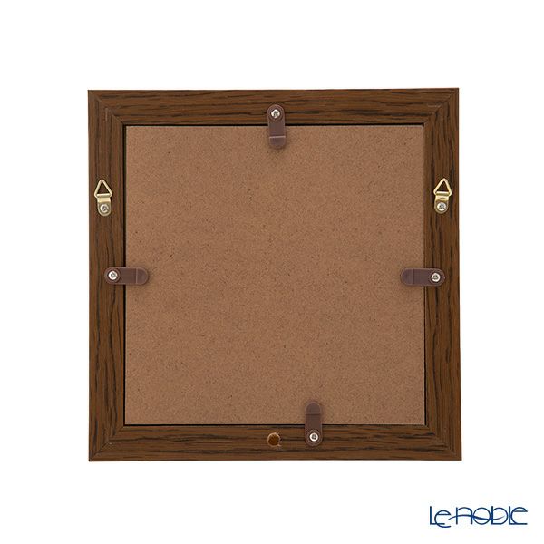 京七宝額（アートSHIPPO） 京都 金閣寺 額17×17cm オーク※額縁のデザインや色が入荷時期により多少異なる場合があります。※