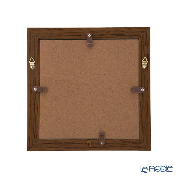 京七宝額（アートSHIPPO） 京都 竹林 額17×17cm オーク※額縁のデザインや色が入荷時期により多少異なる場合があります。※