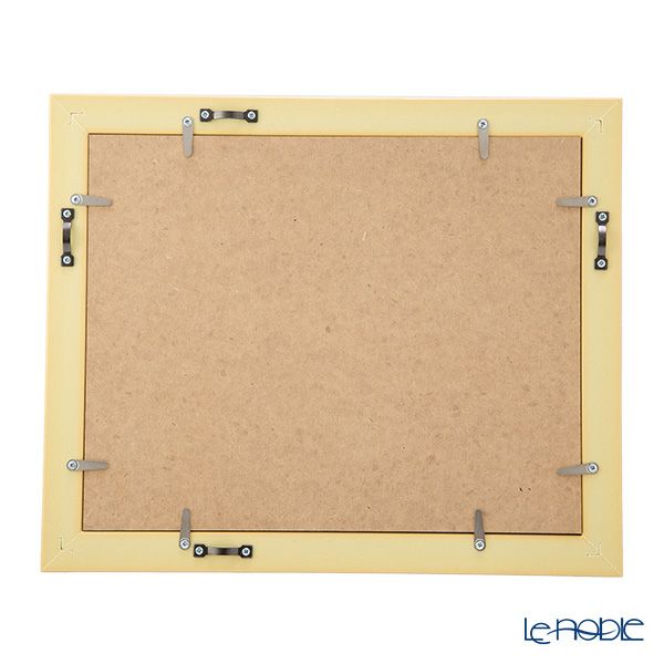 京七宝額（アートSHIPPO） 二羽のめじろ 額29×24cm デコオーク※額縁のデザインや色が入荷時期により多少異なる場合があります。※