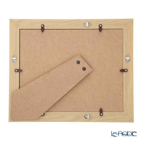 京七宝額（アートSHIPPO） サンタ 額30×25cm アイボリーゴールドデコ※額縁のデザインや色が入荷時期により多少異なる場合があります。※