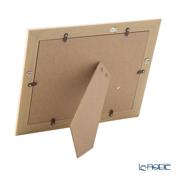 京七宝額（アートSHIPPO） サンタ 額30×25cm アイボリーゴールドデコ※額縁のデザインや色が入荷時期により多少異なる場合があります。※