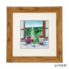 京七宝額（アートSHIPPO） ブルゴーニュワイン 額30×30cm チーク※額縁のデザインや色が入荷時期により多少異なる場合があります。※