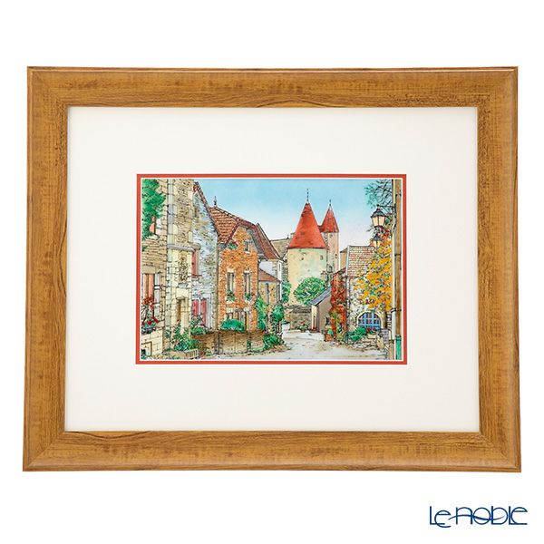 京七宝額（アートSHIPPO） ブルゴーニュ 額40×33cm チーク※額縁のデザインや色が入荷時期により多少異なる場合があります。※