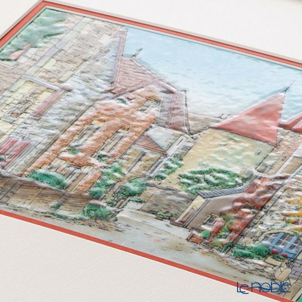 京七宝額（アートSHIPPO） ブルゴーニュ 額40×33cm チーク※額縁のデザインや色が入荷時期により多少異なる場合があります。※