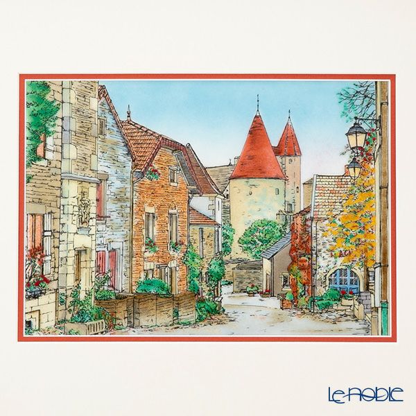 京七宝額（アートSHIPPO） ブルゴーニュ 額40×33cm チーク※額縁のデザインや色が入荷時期により多少異なる場合があります。※