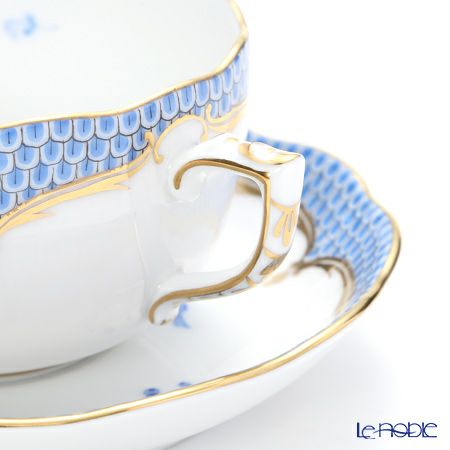 ヘレンド アポニーブルー ブルースケール 000724-0-00 ティーカップ＆ソーサー 200ml