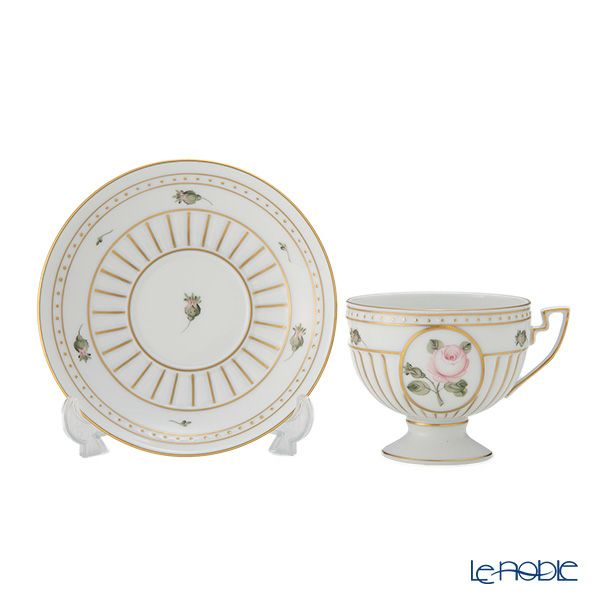 ヘレンド ウィーンのバラ ゴールド ティーカップ＆ソーサー 04459-0-00