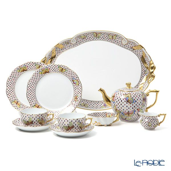 ヘレンド フェリシティ VHSP18VT ティーセット LE200 世界限定生産200点