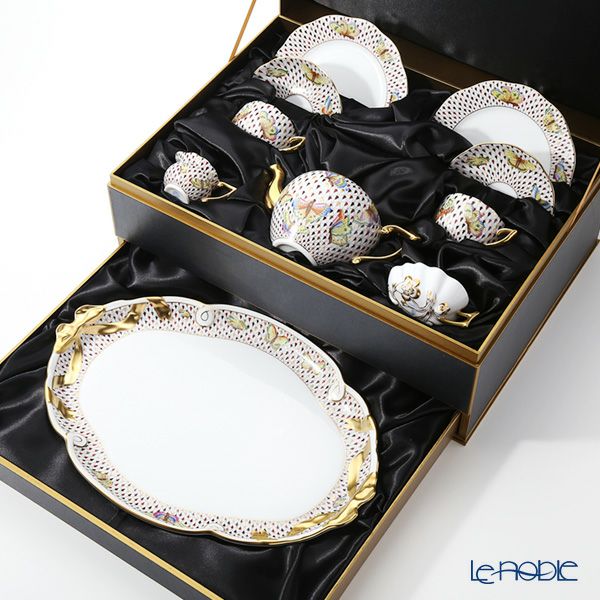 ヘレンド フェリシティ VHSP18VT ティーセット LE200 世界限定生産200点