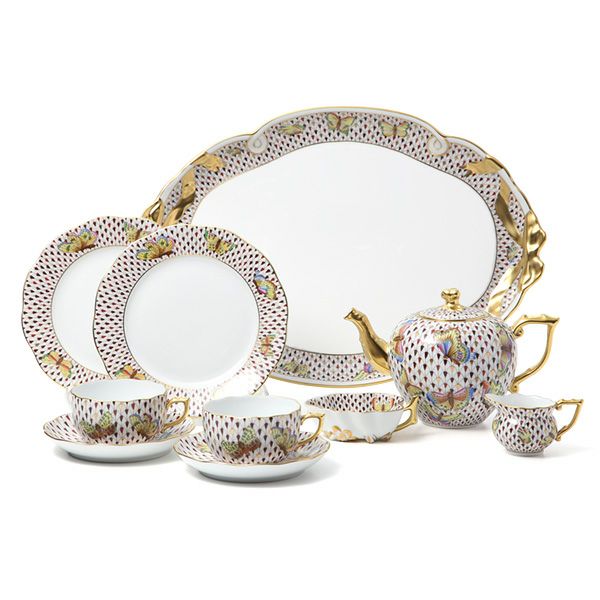 ヘレンド フェリシティ VHSP18VT ティーセット LE200 世界限定生産200点