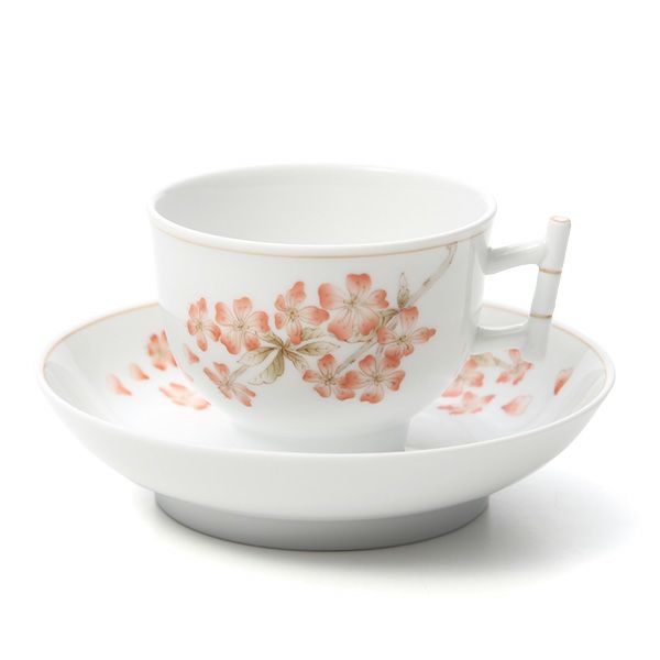 ヘレンド 桜 CERIG 03464-0-91 ティーカップ＆ソーサー（バンブー） 150ml
