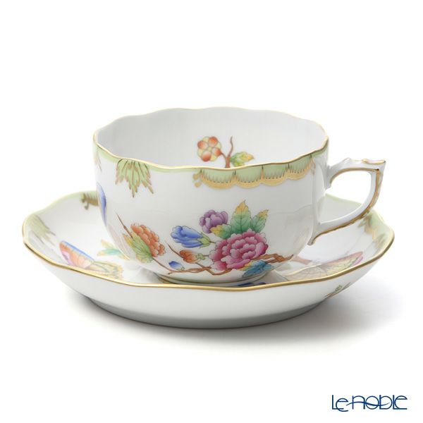 ヘレンド クラウンオブヴィクトリア VICTVT ティーセット LE200 世界限定生産200点