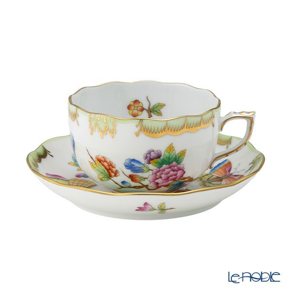 ヘレンド クラウンオブヴィクトリア VICTVT ティーカップ＆ソーサー 200ml