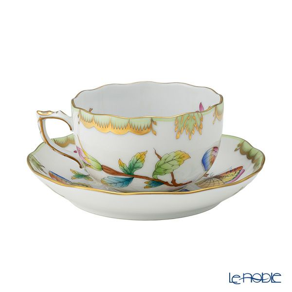 ヘレンド クラウンオブヴィクトリア VICTVT ティーカップ＆ソーサー 200ml