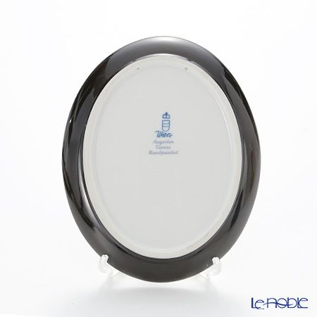 アウガルテン（AUGARTEN） アウガルテンブーケ（6682F） 黄色いバラ スモールディッシュ（飾り皿） 12cm（841）