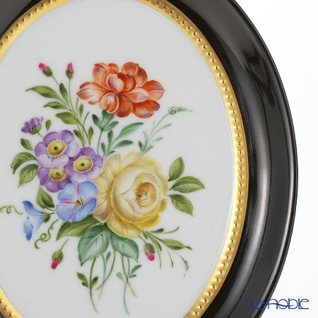 アウガルテン（AUGARTEN） アウガルテンブーケ（6682F） 黄色いバラ スモールディッシュ（飾り皿） 12cm（841）