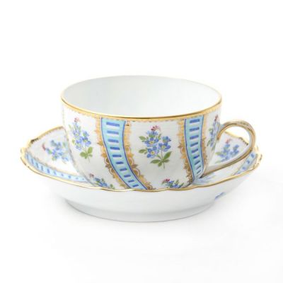 ヘレンド　忘れな草 希少 未使用 ヘレンド HEREND フォーゲットミーノット 勿忘草 カップ