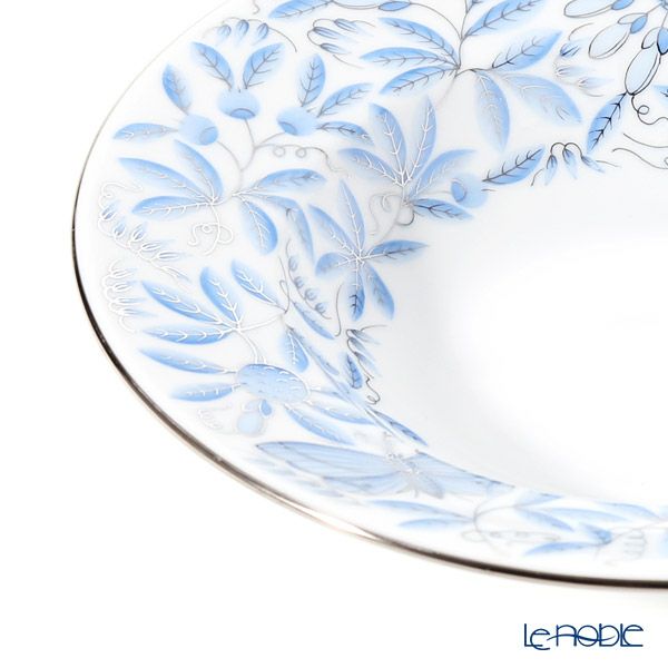 ヘレンド 東方の楽園 ブループラチナ・ZOBAS-PT スーププレート 22.5cm 02505-0-00