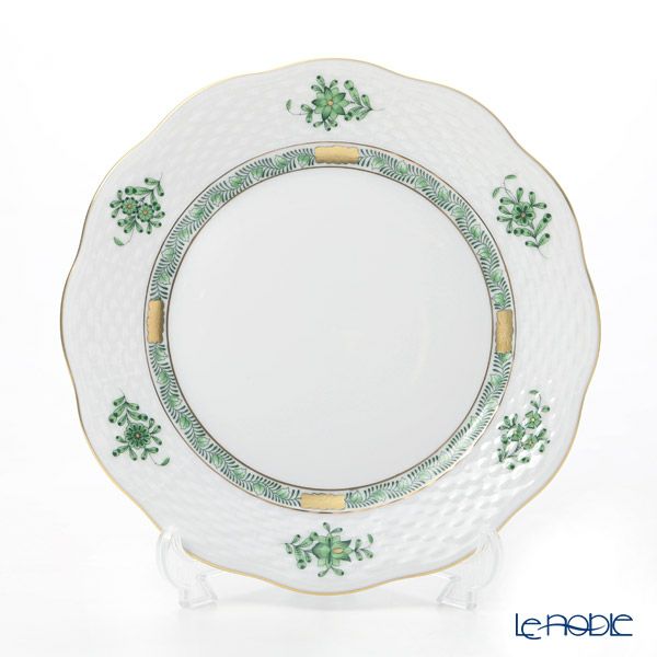 ヘレンド アポニーグリーンシンプル ASV-CH 00517-0-00 プレート 19cm