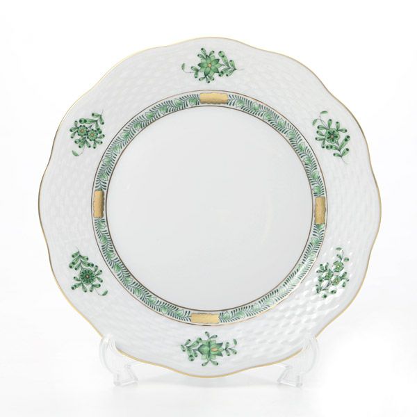 ヘレンド アポニーグリーンシンプル ASV-CH 00517-0-00 プレート 19cm