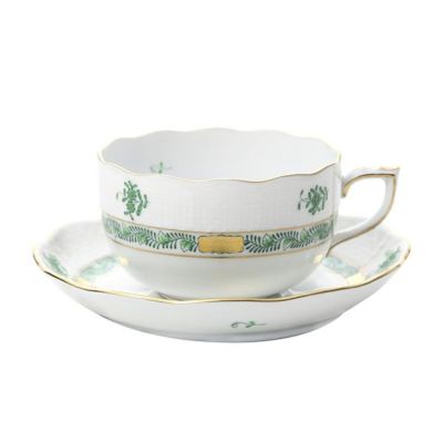 ヘレンド アポニーグリーンシンプル ASV-CH 00724-0-00 ティーカップ