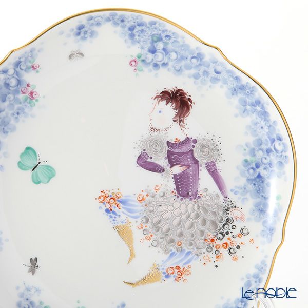 マイセン（Meissen） ミッドサマー・ナイトドリーム 680691／23501／04 プレート 18cm No.4
