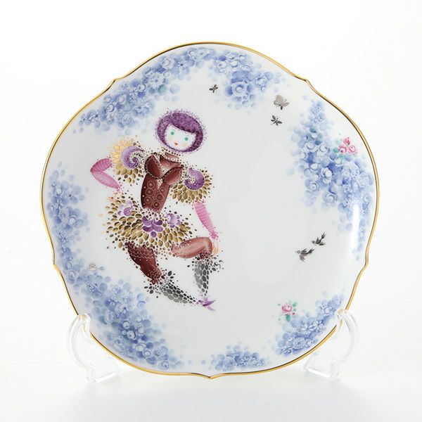 マイセン（Meissen） ミッドサマー・ナイトドリーム 680691／23501／08 プレート 18cm No.8