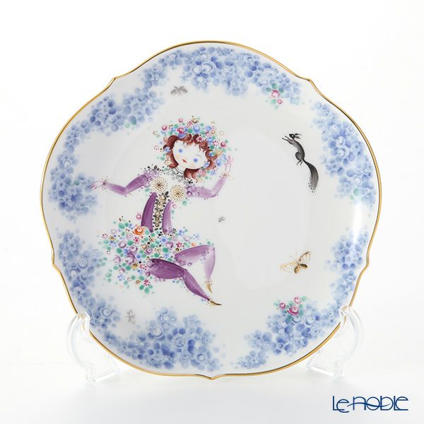 マイセン（Meissen） ミッドサマー・ナイトドリーム 680691／23501／12 プレート 18cm No.12