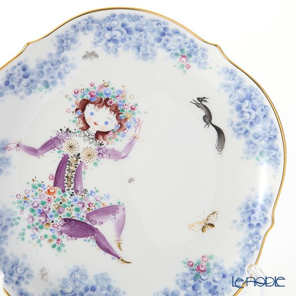 マイセン（Meissen） ミッドサマー・ナイトドリーム 680691／23501／12 プレート 18cm No.12