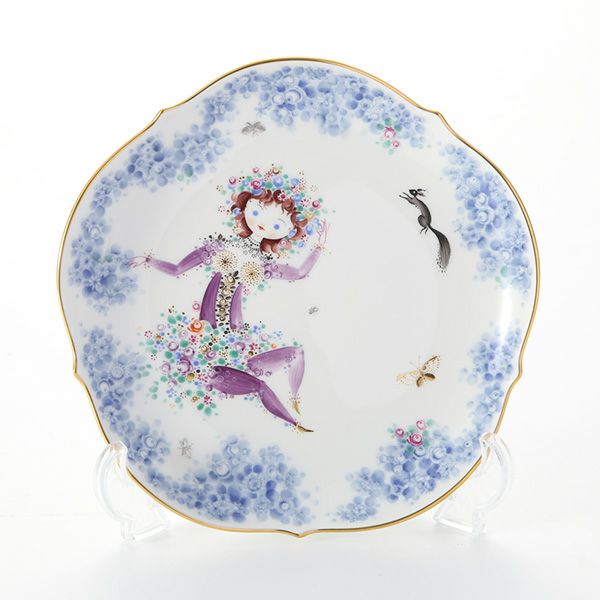 マイセン（Meissen） ミッドサマー・ナイトドリーム 680691／23501／12 プレート 18cm No.12