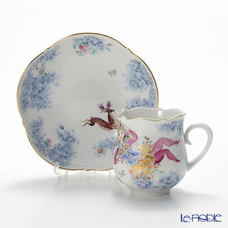マイセン（Meissen） ミッドサマー・ナイトドリーム 680691／23582 コーヒーカップ＆ソーサー 150ml Motiv No.1