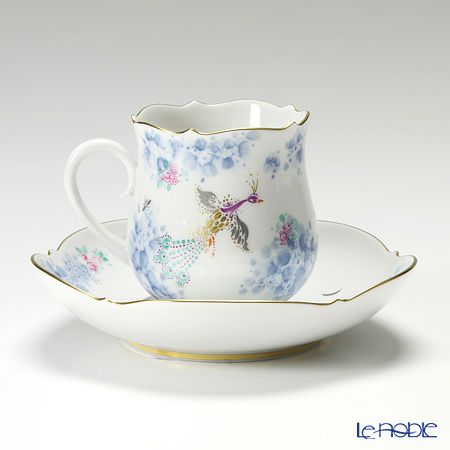 マイセン（Meissen） ミッドサマー・ナイトドリーム 680691／23582 コーヒーカップ＆ソーサー 150ml Motiv No.7