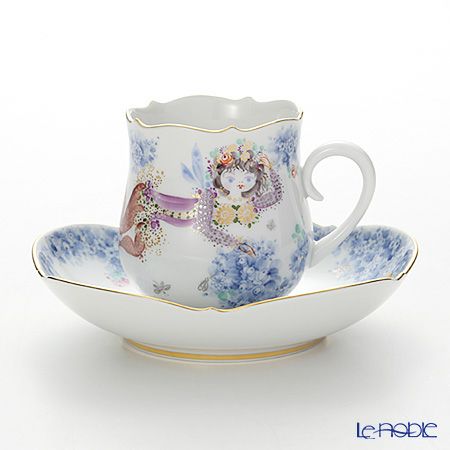 マイセン（Meissen） ミッドサマー・ナイトドリーム 680691／23582 コーヒーカップ＆ソーサー 150ml Motiv No.11