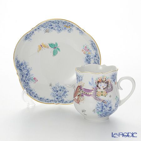 マイセン（Meissen） ミッドサマー・ナイトドリーム 680691／23582 コーヒーカップ＆ソーサー 150ml Motiv No.11