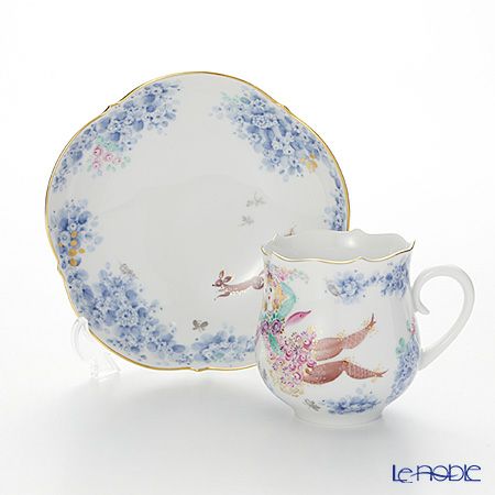 マイセン（Meissen） ミッドサマー・ナイトドリーム 680691／23582 コーヒーカップ＆ソーサー 150ml Motiv No.12