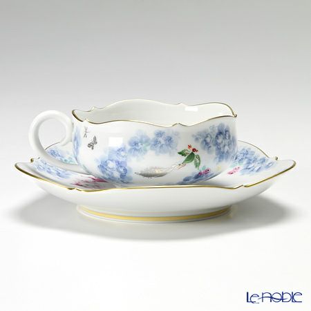 マイセン（Meissen） ミッドサマー・ナイトドリーム 680691／23633 ティーカップ＆ソーサー 150ml Motiv No.3