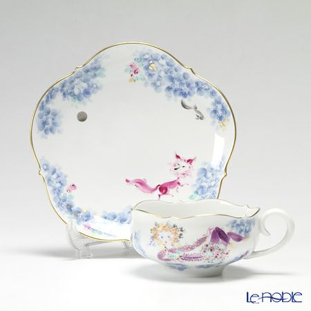 マイセン（Meissen） ミッドサマー・ナイトドリーム 680691／23633 ティーカップ＆ソーサー 150ml Motiv No.3