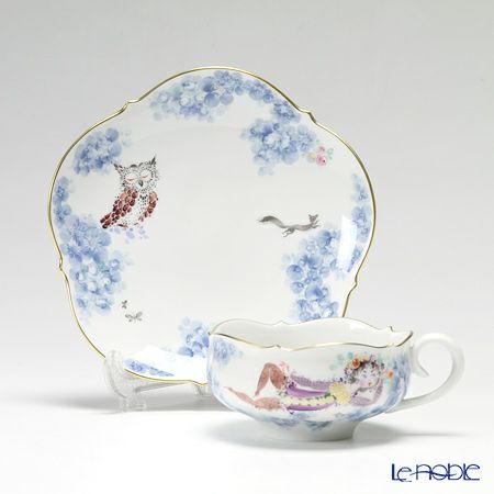 マイセン（Meissen） ミッドサマー・ナイトドリーム 680691／23633 ティーカップ＆ソーサー 150ml Motiv No.5
