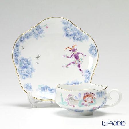 マイセン（Meissen） ミッドサマー・ナイトドリーム 680691／23633 ティーカップ＆ソーサー 150ml Motiv No.6