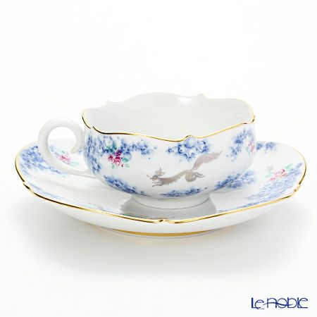 マイセン（Meissen） ミッドサマー・ナイトドリーム 680691／23633 ティーカップ＆ソーサー 150ml Motiv No.9
